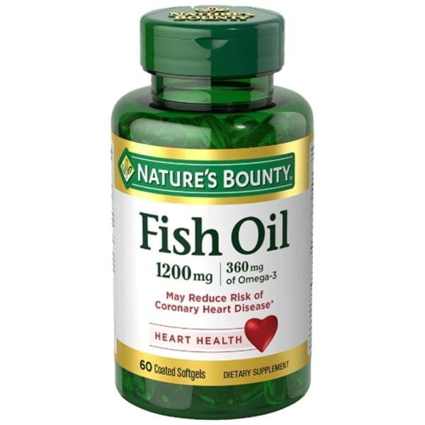 Fish Oil Odorless 1200 Mg