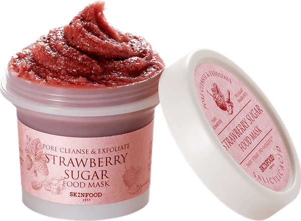 Strawberry Sugar Food Mask