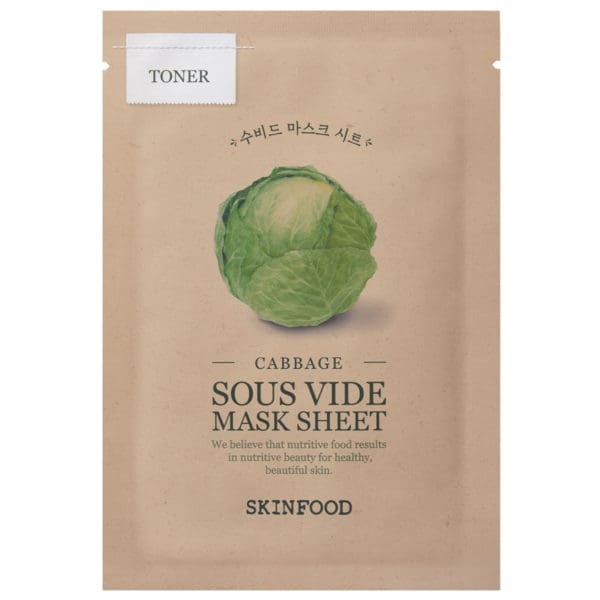 Cabbage Sous Vide Mask Sheet